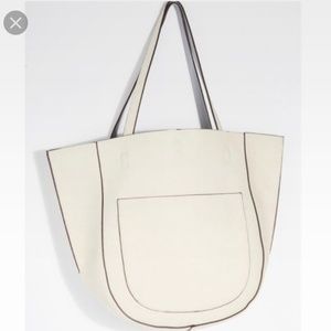 FREE PEOPLE VEGAN TOTE // NWT / REVERSIBLE